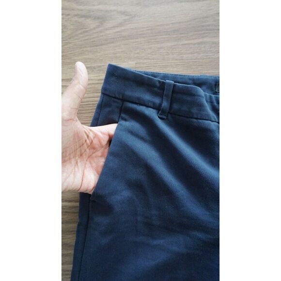 Zara Woman Navy Blue Tapered Pants, Size S - Picture 4 of 15